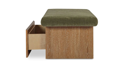 Gemma Storage Bench Dark Green