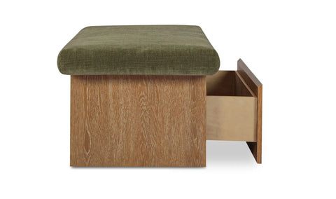 Gemma Storage Bench Dark Green