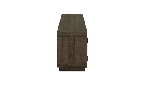 Monterey Media Cabinet Aged Brown