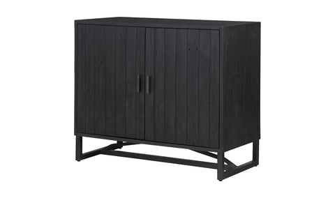 Sierra 2 Door Cabinet Black
