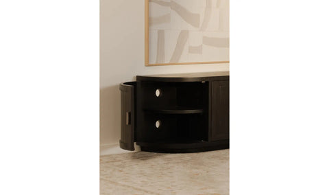 Nicola Media Cabinet Black