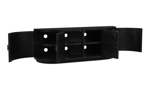 Nicola Media Cabinet Black