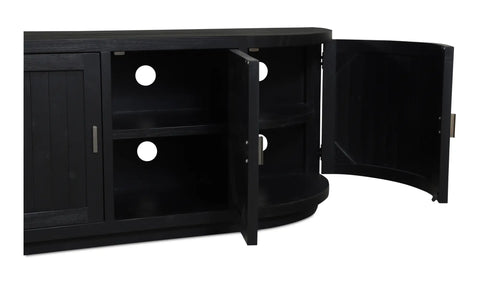 Nicola Media Cabinet Black
