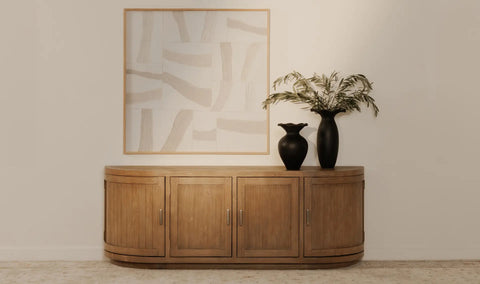 Nicola Media Cabinet Natural