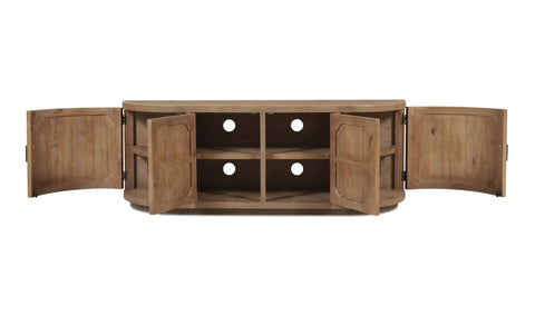 Nicola Media Cabinet Natural