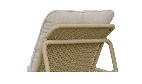 Lyra Outdoor Rocking Chair Beige