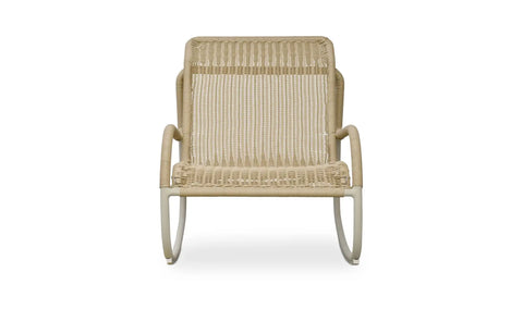 Lyra Outdoor Rocking Chair Beige