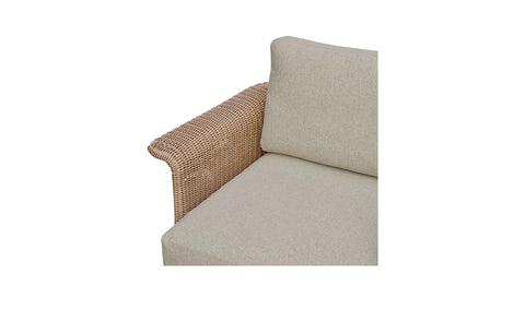 Meredith Outdoor Accent Chair Beige