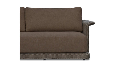 Meredith Outdoor Sofa Brown