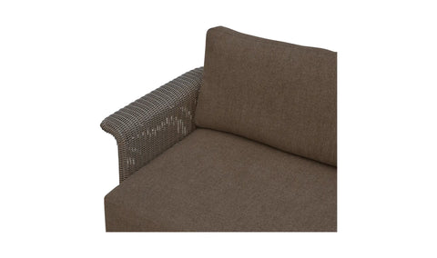 Meredith Outdoor Sofa Brown
