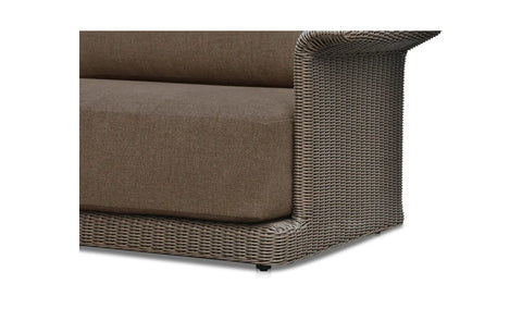 Meredith Outdoor Sofa Brown
