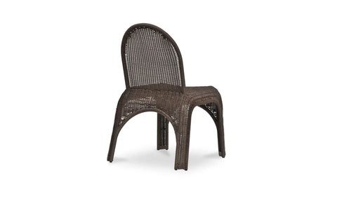 Kendall Outdoor Dining Chair Brown-Set of Two