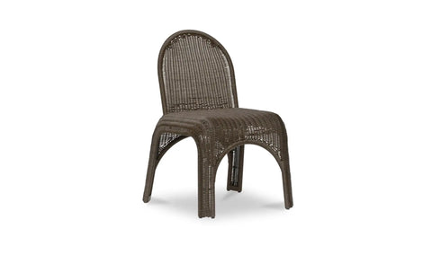 Kendall Outdoor Dining Chair Brown-Set of Two