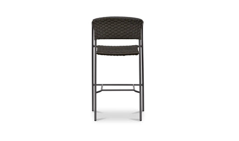 Zola Outdoor Bar Stool Dark Brown
