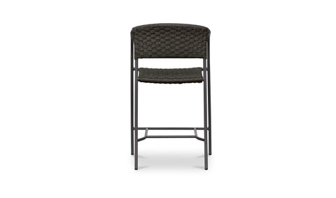 Zola Outdoor Counter Chair Dark Brown
