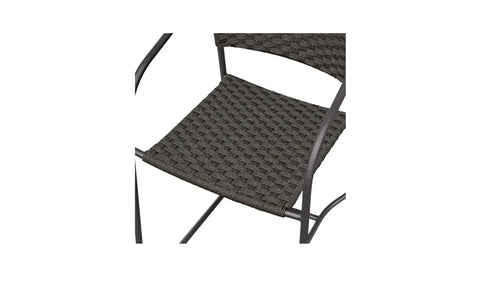 Zola Outdoor Counter Chair Dark Brown