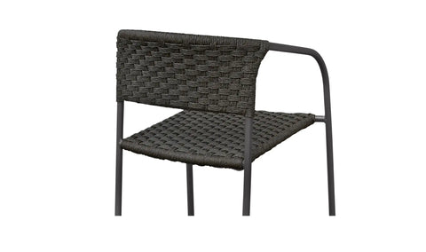 Zola Outdoor Counter Chair Dark Brown