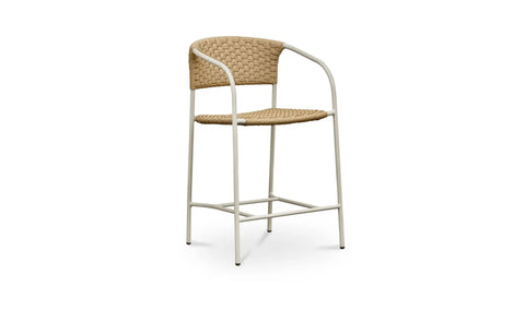 Zola Outdoor Counter Chair Natural