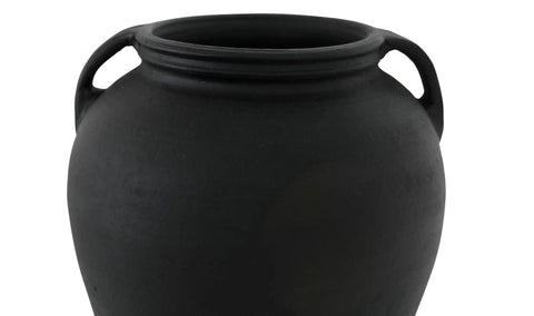 Jovi Vase Black Terracotta