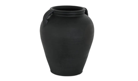 Jovi Vase Black Terracotta