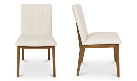 Demi Dining Chair Cream-Set of Two