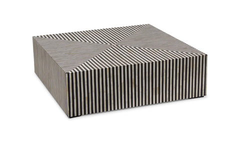 Terning Coffee Table Black and White