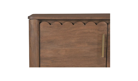 Wiley 4 Door Sideboard Vintage Brown