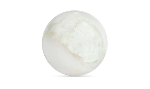 Odessa Sphere Tabletop Accent Green Onyx Marble