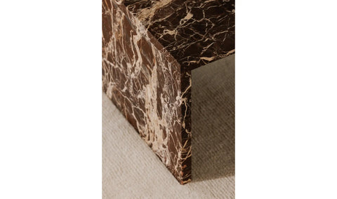 Rosa Coffee Table Rosso Levanto Marble