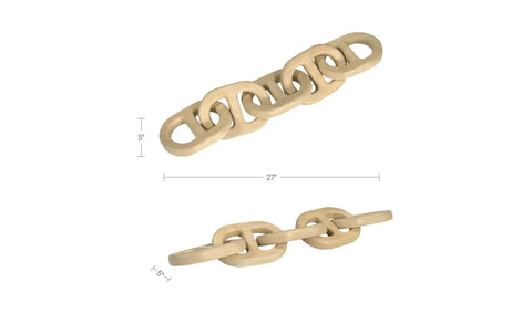 Toro Decorative Wooden Chain