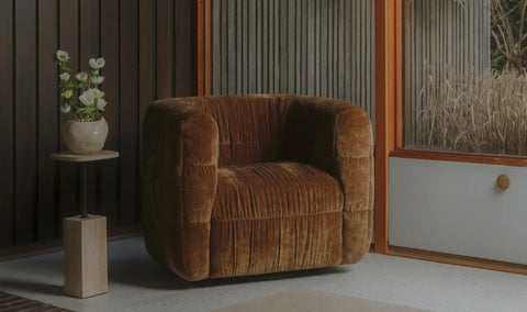 Caro Side Table Travertine