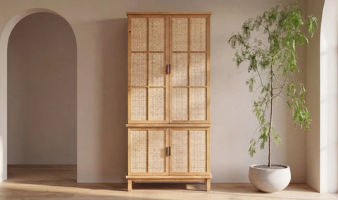 Seymour Tall Cabinet Natural