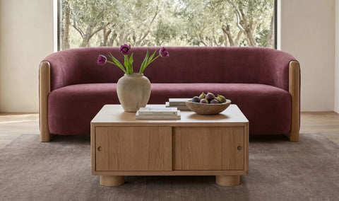 Hobbs Storage Coffee Table Natural