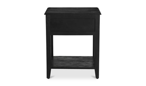 Corrine Nightstand Antique Black