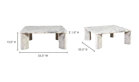 Segment Coffee Table Ashen Grey