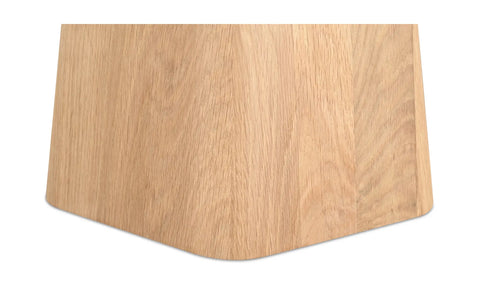 Evelyn Accent Table Ashen Grey Matrix Marble