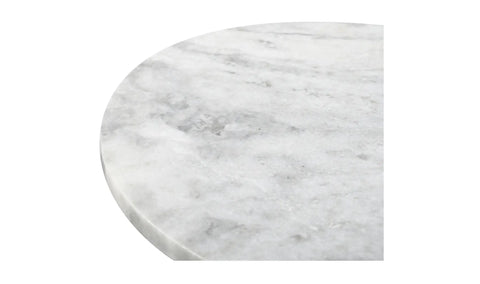 Evelyn Accent Table Ashen Grey Matrix Marble