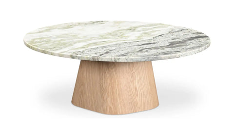 Evelyn Coffee Table Green Onyx Marble