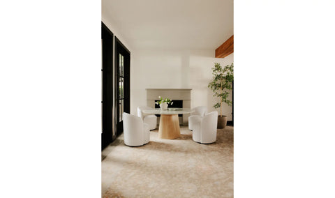 Evelyn Dining Table Onyx Marble