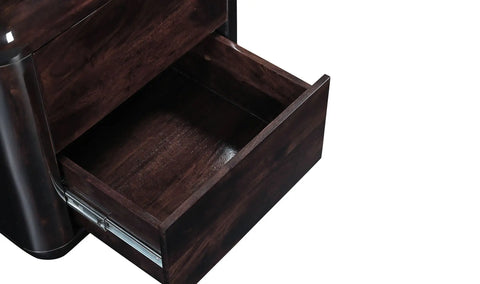 Rory Nightstand Dark Brown