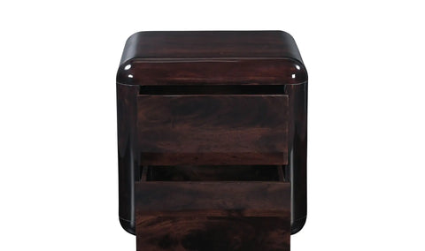 Rory Nightstand Dark Brown