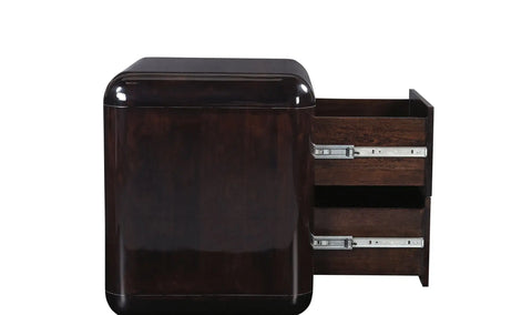 Rory Nightstand Dark Brown