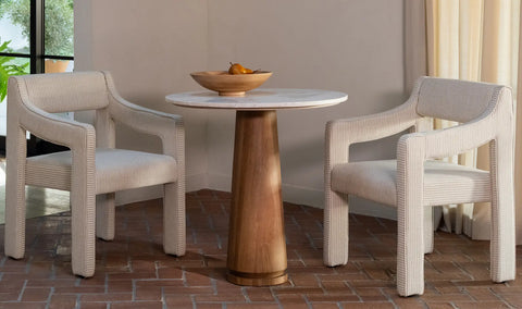 Sage Cafe Table Cosmos Marble