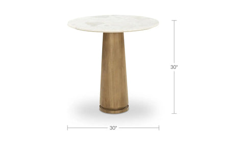 Sage Cafe Table Cosmos Marble
