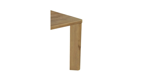 Segment Dining Table Wood Small Heritage Brown