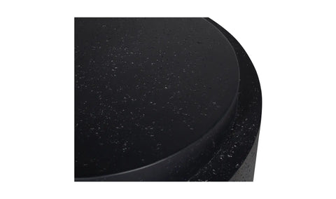 Cosmo Outdoor Accent Table Black