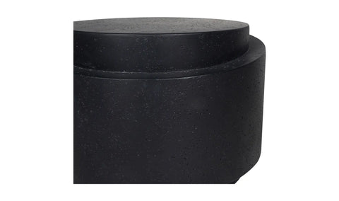 Cosmo Outdoor Accent Table Black