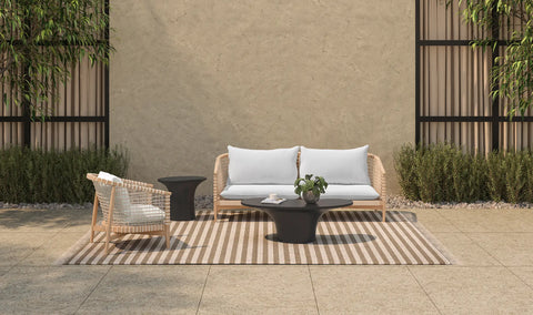 Yumi Outdoor Coffee Table Black