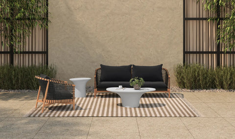 Yumi Outdoor Coffee Table White