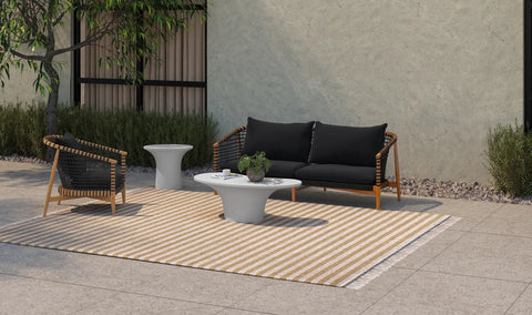 Yumi Outdoor Coffee Table White